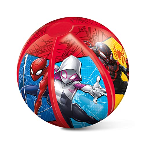 Mondo Toys - SPIDERMAN Beach Ball - Strandball, aufblasbar 50 cm, verziert in den Farben - 16929 von Mondo