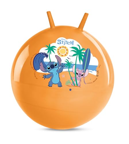 Mondo Toys-Stitch Springball Kangaroo-26092, Farbe Orange, Durchmesser 50 cm, 26092 von Mondo