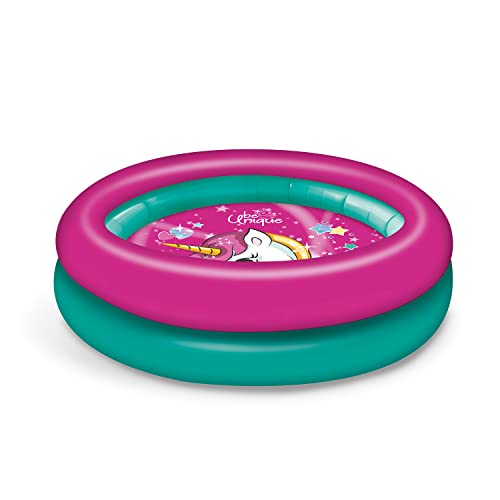 Mondo Toys - UNICORN | 2 Rings Pool - aufblasbares Baby-Pool - 2 Ringe - Durchmesser 100 cm - +10 Monate - 16916 von Mondo