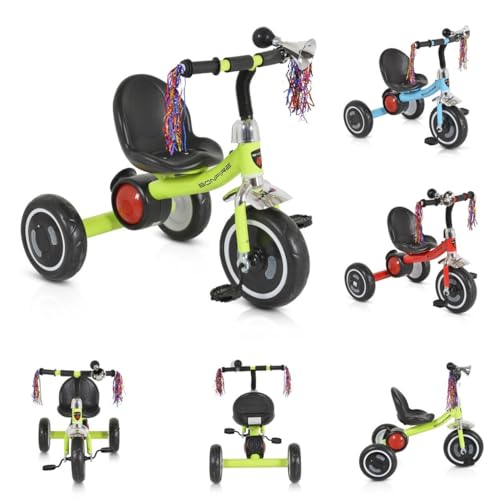 Byox Dreirad Bonfire Eva-Reifen LED-Licht,Musik Licht, Hupe, Sitz einstellbar Byox Dreirad Bonfire Eva-Reifen LED-Licht,Musik Licht, Hupe, Sitz einstellbar von Moni