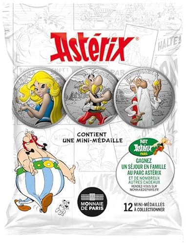 Monnaie de Paris 10011361540001 Asterix Mini-Medaillen-Überraschungsset von Monnaie de Paris