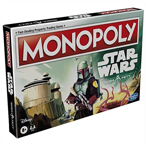 Hasbro Monopoly Brettspiel Stars Wars Boba Fett, F5394105 von Monopoly