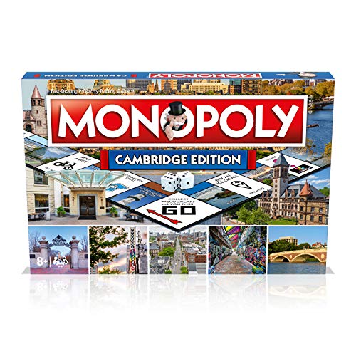 Top Trumps Monopoly Cambridge Edition Familien-Brettspiel, 2-6 Spieler von Monopoly