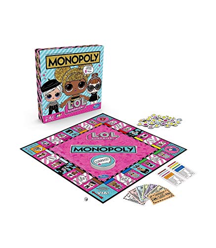 Hasbro Monopoly- Monopoly L.O.L, Multicolor, E7572103 von Monopoly