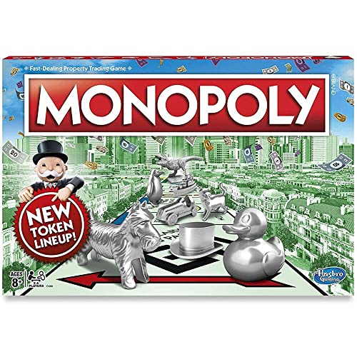 MONOPOLY Spiel, Familien-Brettspiel für 2 bis 6 Spieler, Brettspiel für Kinder ab 8 Jahren, inklusive Fan-Abstimmung Community-Brustkarten von Monopoly