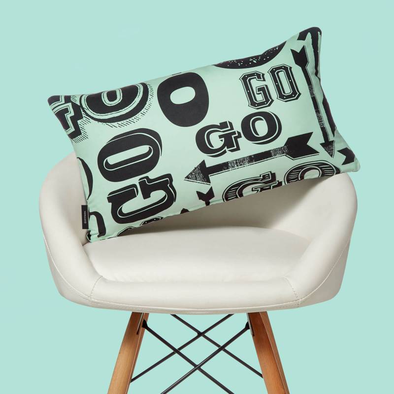 Monopoly Go! Letterpress Rectangular Cushion - 30x50cm - Soft Touch von Original Hero