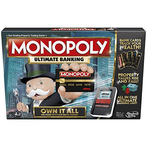 Monopoly - HSBB6677 Brettspiel, B6677, Mehrfarbig, Originalversion Monopoly - HSBB6677 Brettspiel, B6677, Mehrfarbig, Originalversion von Monopoly