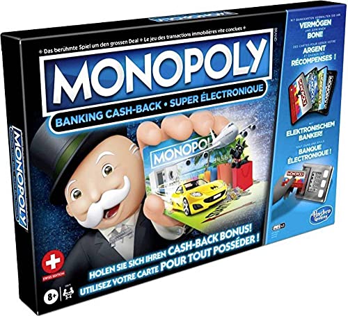 Monopoly Hasbro European Tr Hasbro Monopoly Banking Cash-Back Switzerland E8978149 von Monopoly