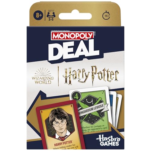 Monopoly Hasbro Gaming Deal: Harry Potter Kartenspiel - Englische Version Monopoly Hasbro Gaming Deal: Harry Potter Kartenspiel - Englische Version von Monopoly