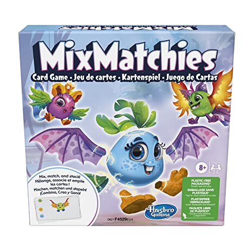 Monopoly MixMatchies Kartenspiel - Kinderspiel - Spiel für die ganze Familie - für 2 bis 6 Spieler - Alter: 8+ von Hasbro Gaming