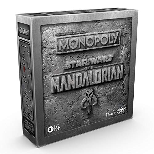 Monopoly: Star Wars The Mandalorian Edition Brettspiel, beschütze das Kind ("Baby Yoda") vor Imperial Enemies von Monopoly