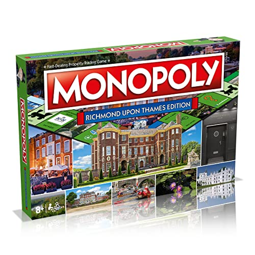 Winning Moves Richmond Monopoly Brettspiel, Advance to Richmond Theatre, Richmond Park und Kew Gardens, 2-6 Spieler ist EIN tolles Geschenk für Spieler ab 8 Jahren von Winning Moves