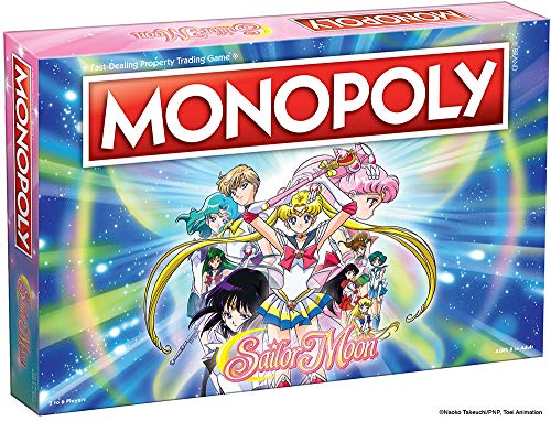 Sailor Moon Monopoly Board Game Brettspiel - Englisch von USAopoly