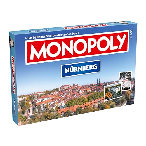 Monopoly Winning Moves Nürnberg - Brettspiel - Alter 8+ - Deutsch von Monopoly