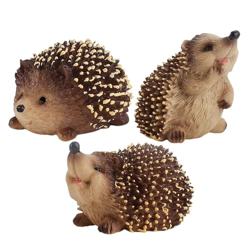 Dekofigur Igel, Garten Igel Deko Gartenfiguren Igel Figuren Wetterfest Gartentiere Figuren Gartenfigur Tierfigur Garten Tierfiguren Deko Skulptur Gartendeko Outdoor Garten Ornamente Für Garten von Monozoz