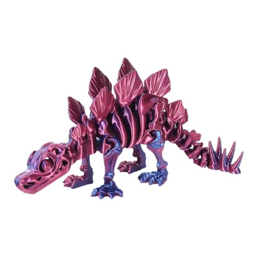 Monozoz Dinosaurier-3D-Anzeigespielzeug, 3D-Drucktier | Dinosaurier-Spielzeugstatue,Scharnierverbindungs-Dinosaurier-Skelettmodell, Simulations-Dinosaurier-Ornament von Monozoz