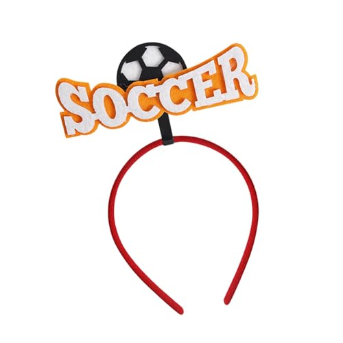 Monozoz Head Boppers | Head Bopper Game Day Haarband Haarschmuck - Auffällige jubelnde Requisiten, Kopfbedeckung, Dekoration Supplies für Fußballspiele 2024, Themenpartys von Monozoz