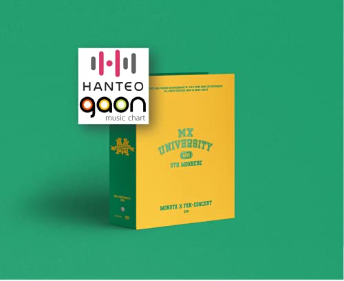 Monsta X - 2021 Fan-Concert [MX University] (DVD ver.) [Pre Order] DVD+Photobook+Folded Poster+Others with BolsVos K-POP Webzine (9p), Decorative Stickers, Photocards von Monsta X