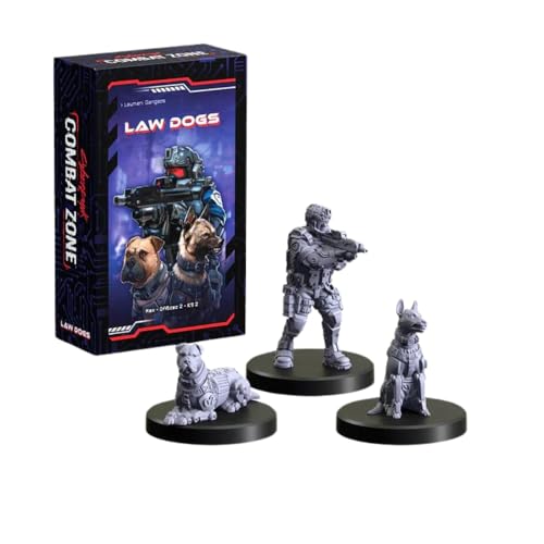 Cyberpunk RED: Combat Zone Law Dogs Expansion (Lawmen Gonks) von Monster Fight Club