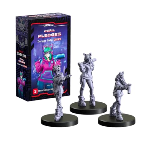 Monster Fight Club CYBERPUNK RED: COMBAT ZONE Peril Pledges (Danger Gals Gonks) von Monster Fight Club