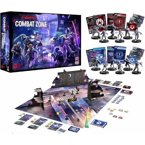 Monster Fight Club Cyberpunk Red Board Game: Combat Zone Brettspiel, Core Game von Monster Fight Club