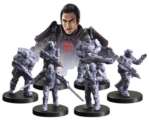 Monster Fight Club Cyberpunk Red Combat Zone Miniatures: Arasaka Starter von Monster Fight Club