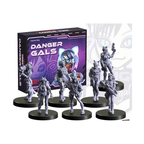 Monster Fight Club Cyberpunk Red Combat Zone Miniatures: Danger Gals Starter Gang von Monster Fight Club