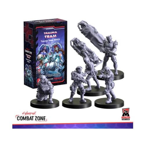 Monster Fight Club Cyberpunk Red Combat Zone Miniatures: Trauma Team Starter Gang von Monster Fight Club