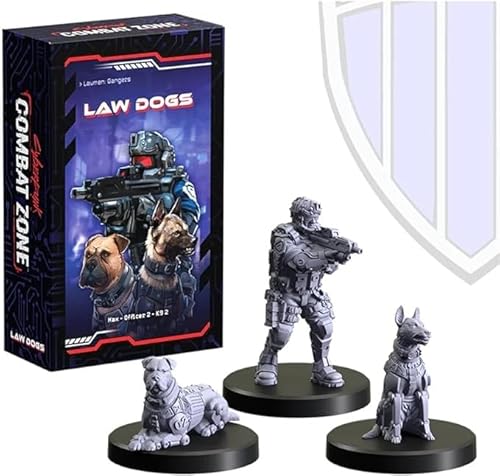 Monster Fight Club Cyberpunk Red: Combat Zone - Law Dogs Expansion (Lawmen) von Monster Fight Club