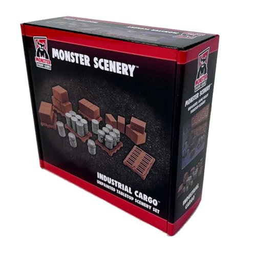 Monster Scenery: Industrial Cargo (unlackiertes Tischlandschaftsset) von Monster Fight Club