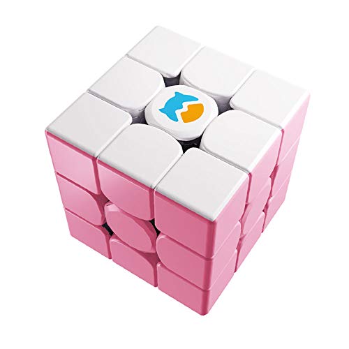 Monster GO Zauberwürfel Original 3x3, Trainer Würfel 3x3 Cube, Magic Cube in 2 Farben, Geschenk für Kinder und Anfänger (Rosa) von Monster Go