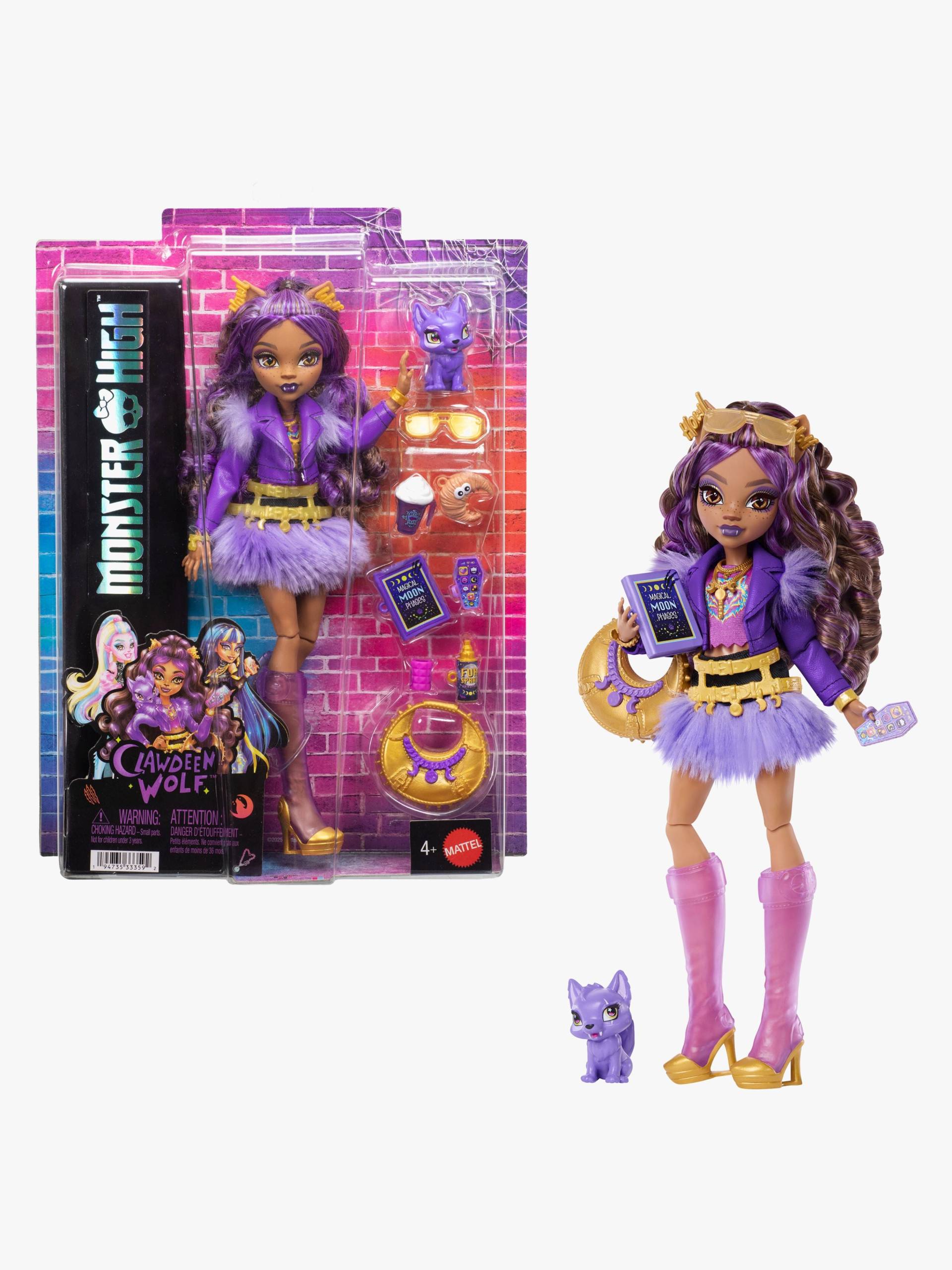 Monster High Core Puppe Clawdeen Wolf & Crescent Monster High Core Puppe Clawdeen Wolf & Crescent von Monster High