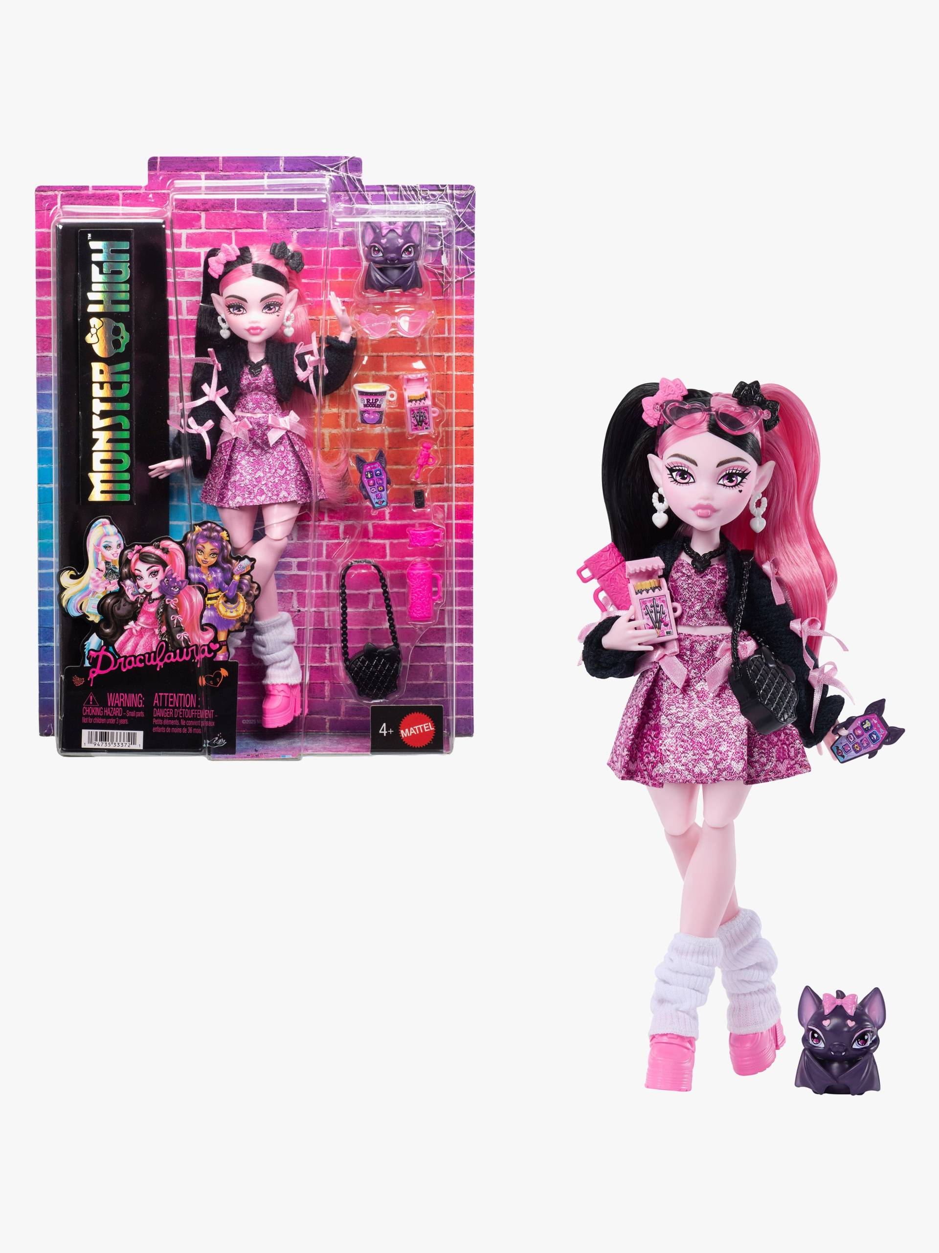 Monster High Core Puppe Draculaura & Count Fabulous Monster High Core Puppe Draculaura & Count Fabulous von Monster High