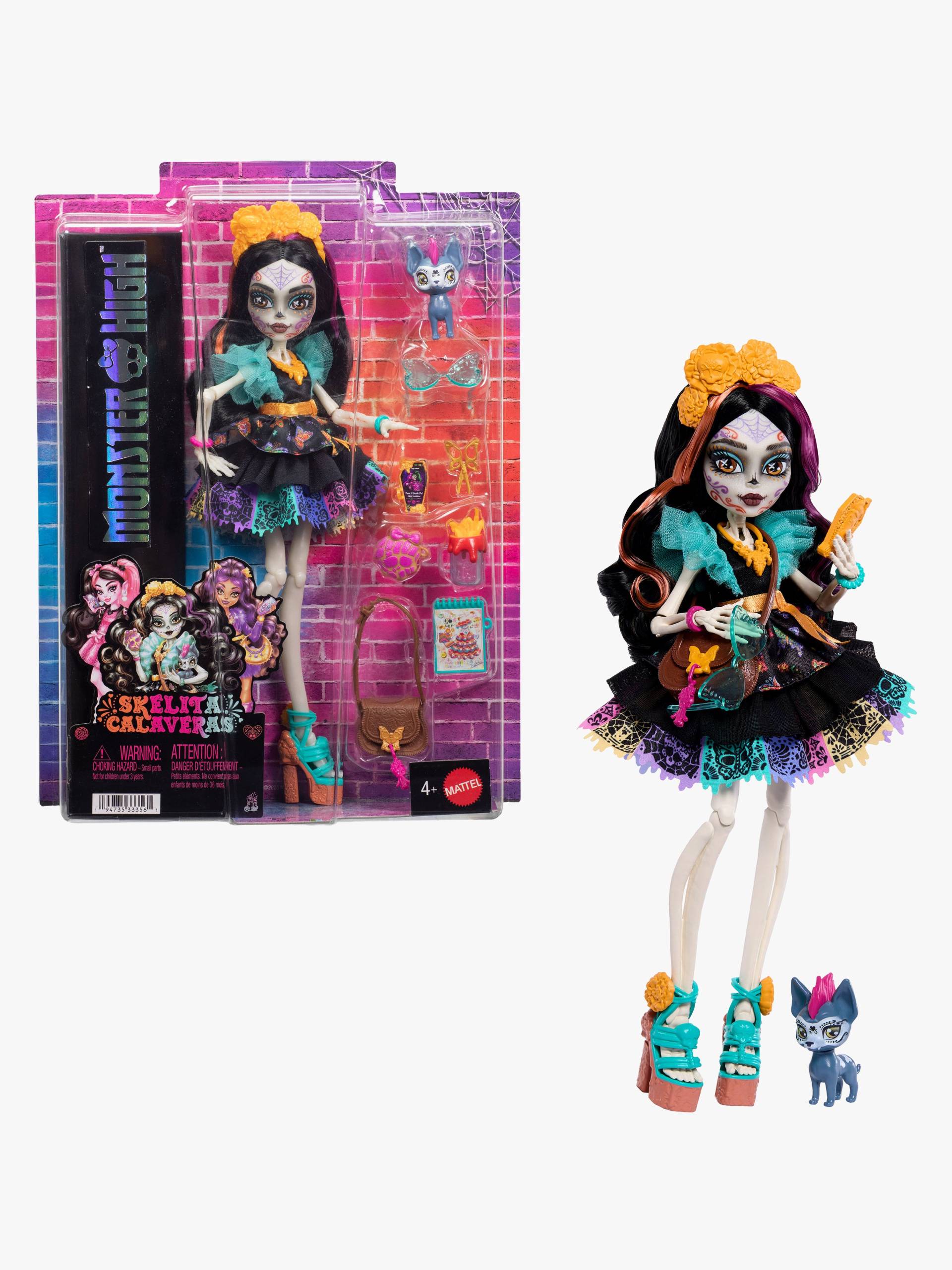 Monster High Core Puppe Skelita Calaveras & Candelita Monster High Core Puppe Skelita Calaveras & Candelita von Monster High