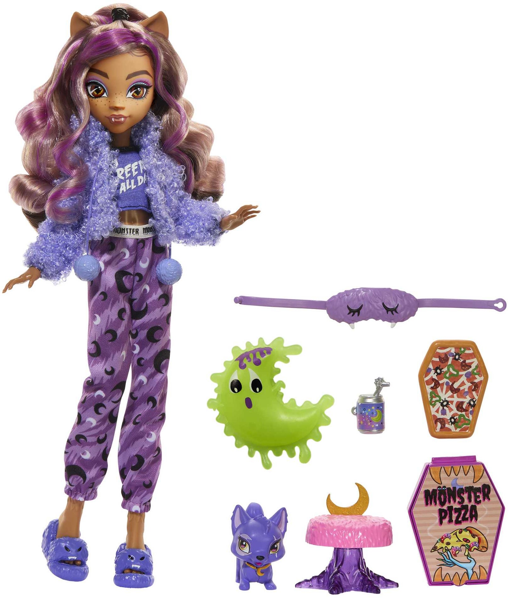 Monster High Creepover Party Puppe Clawdeen Wolf von Monster High