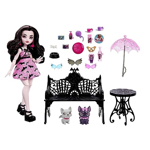 Monster High Draculaura Bite in the Park Puppe und Spielset von Monster High