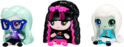 Monster High Minis 3 Pack - Twyla Draculaura Frankie Stein Season 2 Figures von Mattel