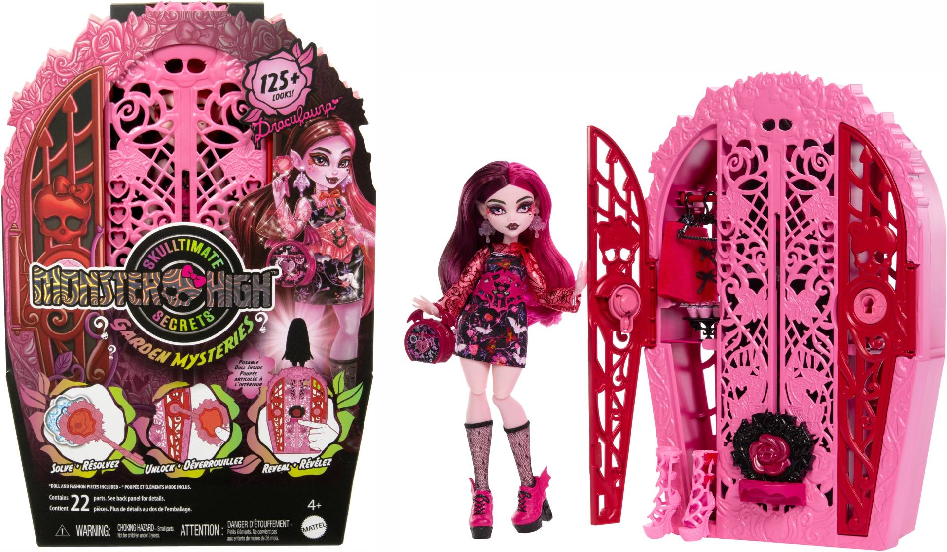 Monster High Skulltimate Secrets Garden Mysteries Puppe Draculaura von Monster High