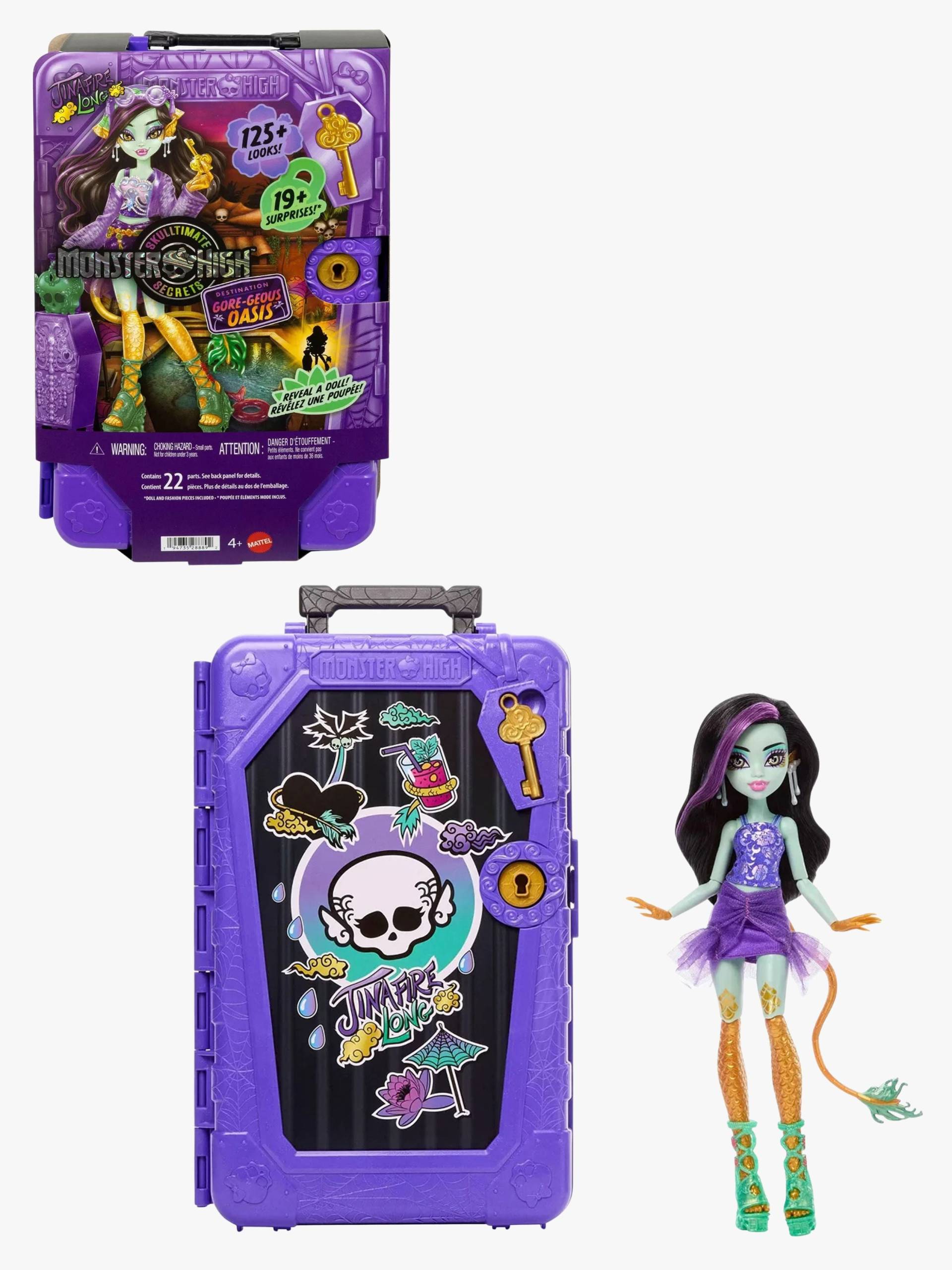 Monster High Skulltimate Secrets Spielset Jinafire Long S7 Monster High Skulltimate Secrets Spielset Jinafire Long S7 von Monster High