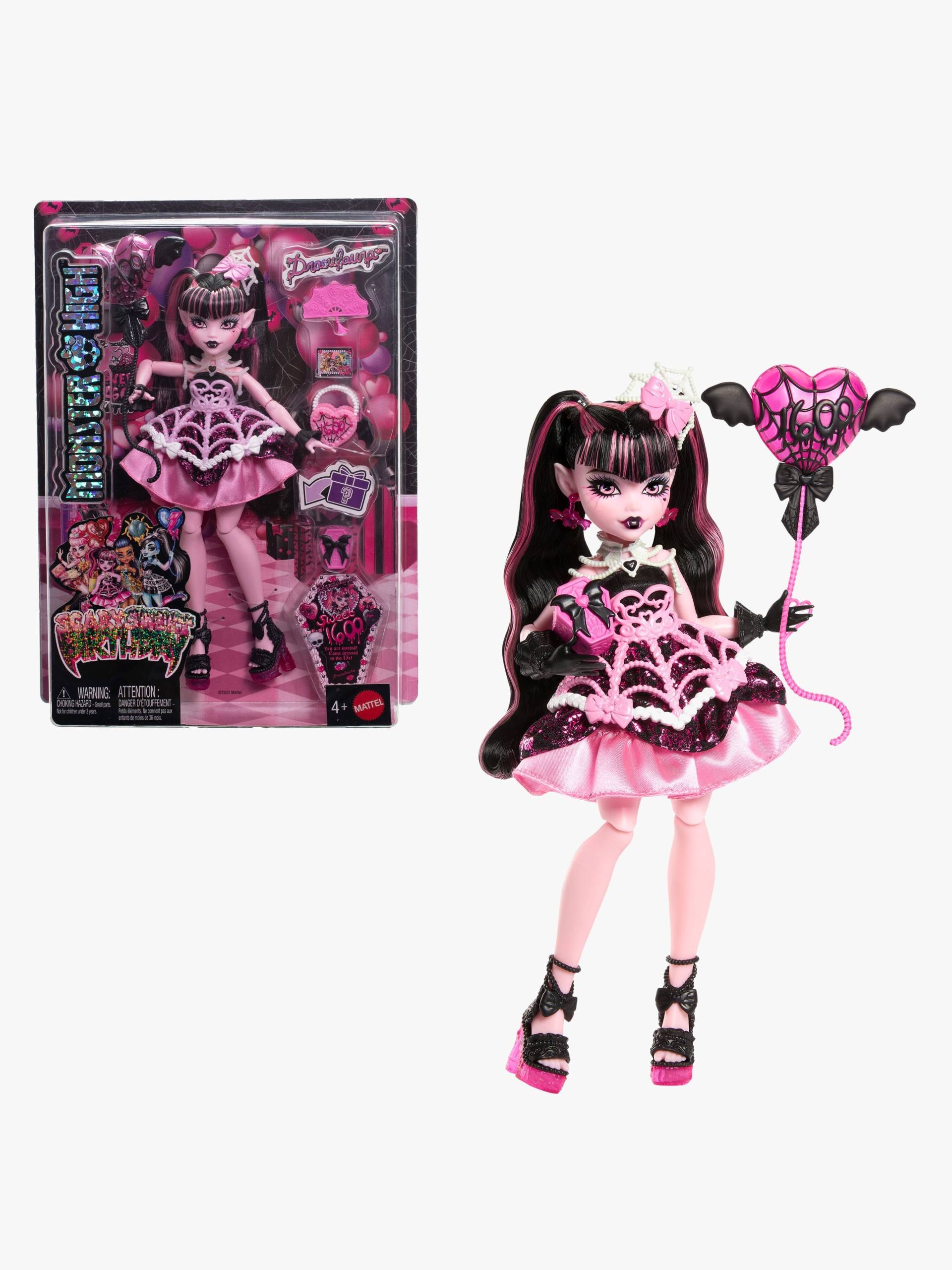 Monster High Spielset Scary Sweet Birthday Draculaura Monster High Spielset Scary Sweet Birthday Draculaura von Monster High