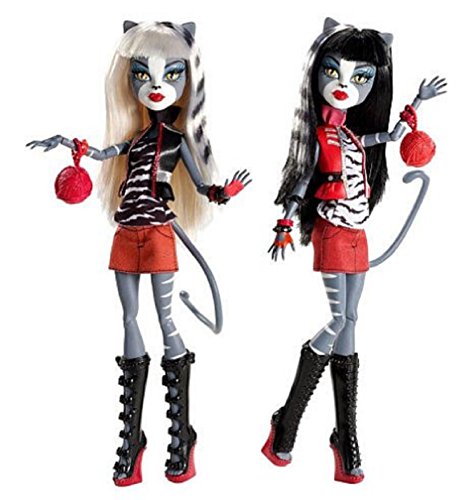 Monster High Werecat Twin Meowlody & Purssephone von Monster High