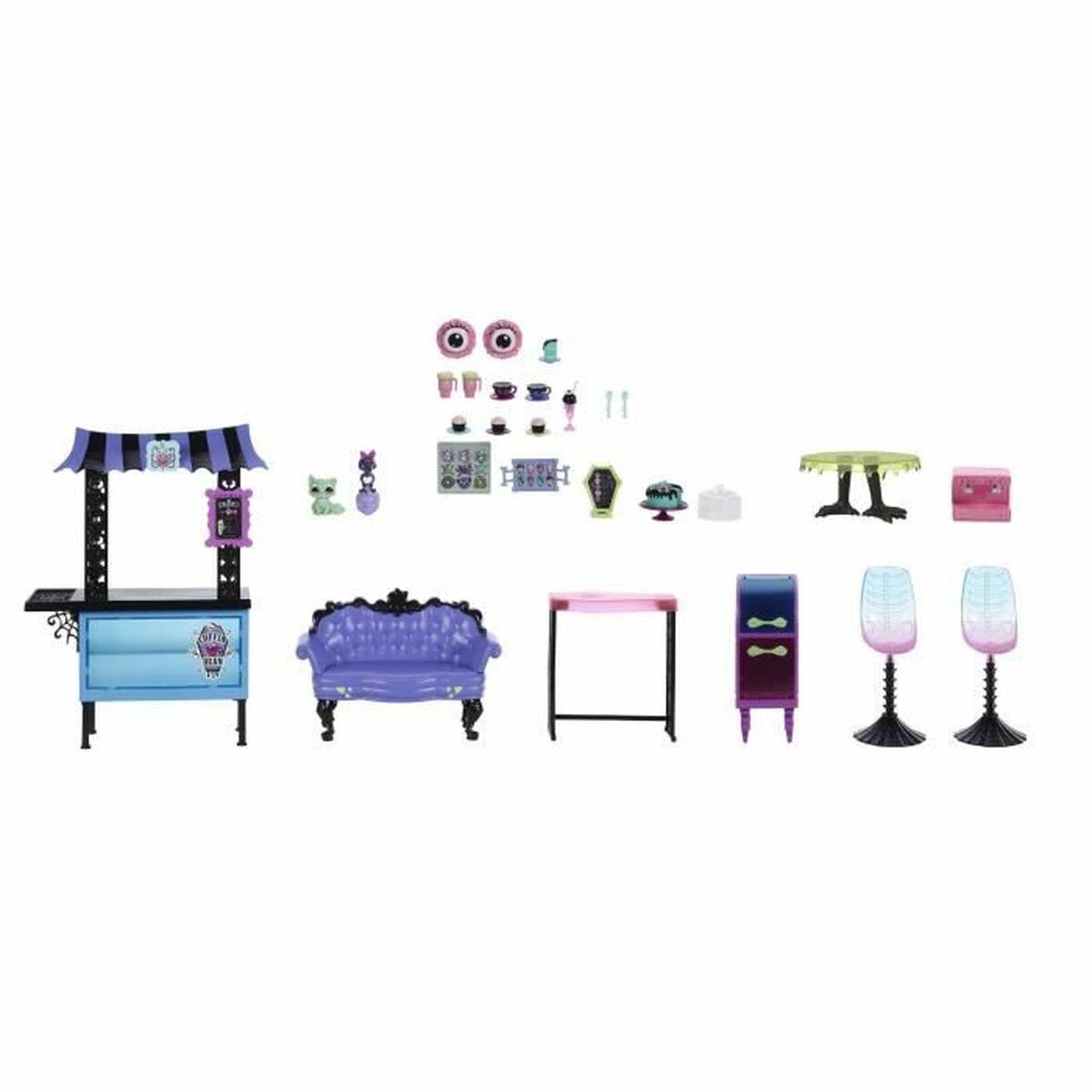 Zubehör für Puppenhaus Monster High LA CAFETERIA DES GOULES Zubehör für Puppenhaus Monster High LA CAFETERIA DES GOULES von Monster High