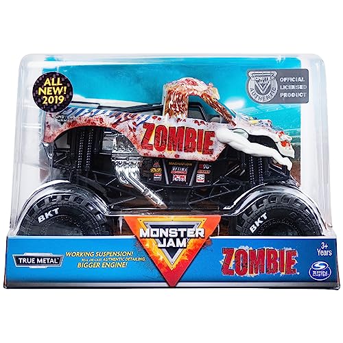 Monster Jam MJ Offizielle Zombie Monster Truck Die-Cast Vehicle, 1:24 Skala von Monster Jam