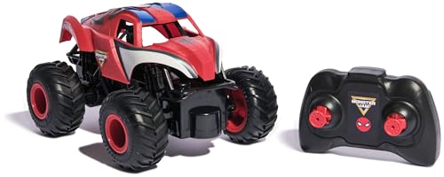 Monster Jam, Marvel Spider-Man RC, Ferngesteuerter Truck im Spider-Man-Design, für drinnen und draußen, Maßstab 1:24, ab 3 Jahren Monster Jam, Marvel Spider-Man RC, Ferngesteuerter Truck im Spider-Man-Design, für drinnen und draußen, Maßstab 1:24, ab 3 Jahren von Monster Jam