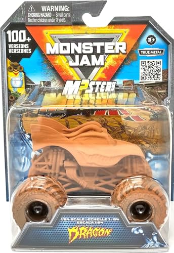 Monster Jam, Mystery Mudders, offizieller Monster Truck, Wash to Reveal, Maßstab 1:64 (Drache) von Monster Jam