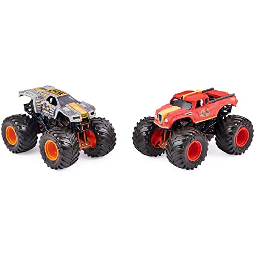 Monster Jam 1:64 Farbwechsel Fahrzeuge Max-D vs Radical Rescue von Monster Jam