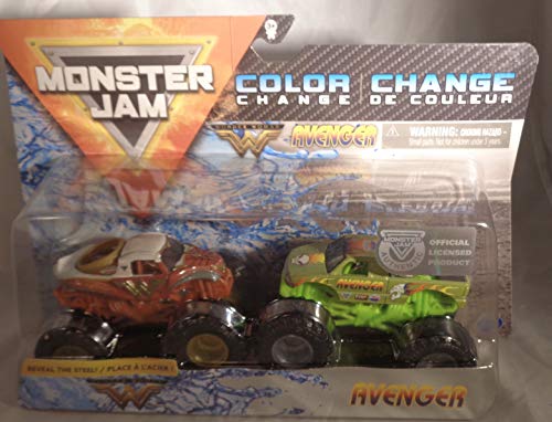 Monster Jam 1:64 Farbwechsel Wonder Woman vs Avenger von Monster Jam