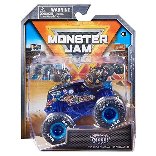 Monster Jam 2023 Spin Master 1:64 Diecast Truck Series 28 Legacy Trucks Son-uva Digger von Monster Jam