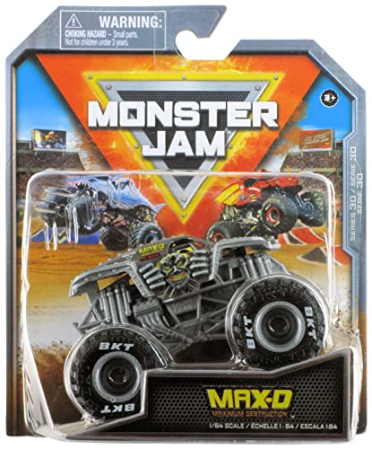 Monster Jam 2023 Spin Master 1:64 Diecast Truck Series 30 Legacy Trucks Max-D von Monster Jam