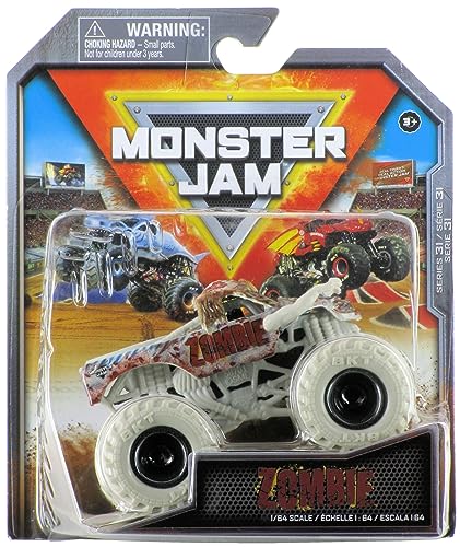 Monster Jam 2023 Spin Master 1:64 Diecast Truck Series 31 Bone Yard Trucks Zombie von Monster Jam